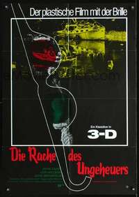 p565 REVENGE OF THE CREATURE German movie poster R70s cool 3D image!