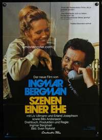 p581 SCENES FROM A MARRIAGE German movie poster '75 Ingmar Bergman