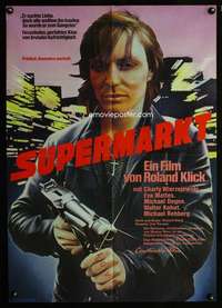 p602 SUPERMARKT German movie poster '74 tough Charly Wierzejewski!
