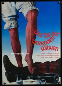 p634 VALLEY OF THE DANCING WIDOWS German movie poster '75Frischer art!