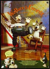 p637 WALLACE & GROMIT: THE AARDMAN COLLECTION German movie poster '95