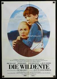 p647 WILD DUCK German movie poster '76 Henrik Ibsen, Geissendorfer