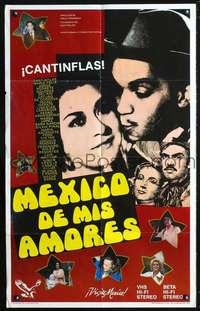p270 MEXICO DE MIS AMORES Mexican movie poster '79 cinema!