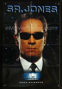 p141 MEN IN BLACK DS teaser Spanish movie poster '97 Tommy Lee Jones