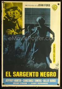 p159 SERGEANT RUTLEDGE Spanish movie poster '60 John Ford western!