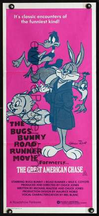 s512 BUGS BUNNY & ROAD RUNNER MOVIE Australian daybill movie poster '79