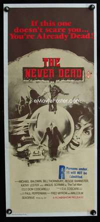 s179 PHANTASM Australian daybill movie poster '79 The Never Dead!