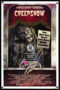 t104 CREEPSHOW one-sheet movie poster '82 George Romero, Stephen King