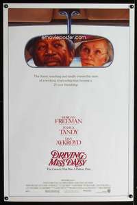 t128 DRIVING MISS DAISY one-sheet movie poster '89 Morgan Freeman, Tandy