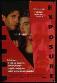 t147 EXPOSURE one-sheet movie poster '91 Walter Salles, photography crime!