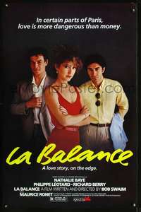 t257 LA BALANCE one-sheet movie poster '82 Nathalie Baye, Bob Swaim