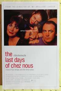 t260 LAST DAYS OF CHEZ NOUS one-sheet movie poster '92 Gillian Armstrong