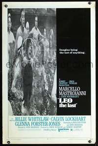 t270 LEO THE LAST one-sheet movie poster '70 Marcello Mastroianni, Boorman