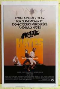 t346 NATE & HAYES one-sheet movie poster '83 Tommy Lee Jones, O'Keefe