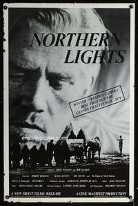 t358 NORTHERN LIGHTS one-sheet movie poster '78 Robert Behling