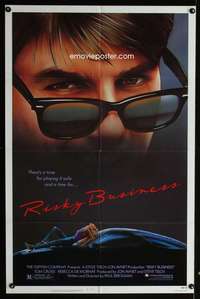 t427 RISKY BUSINESS one-sheet movie poster '83 Tom Cruise, De Mornay
