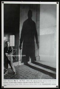 t453 SHADOWS & FOG one-sheet movie poster '92 Woody Allen, great image!