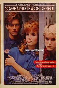 t465 SOME KIND OF WONDERFUL one-sheet movie poster '86John Hughes,Masterson