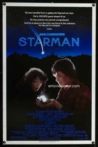 t482 STARMAN one-sheet movie poster '84 John Carpenter, Jeff Bridges