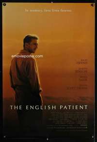 v117 ENGLISH PATIENT one-sheet movie poster '96 Ralph Fiennes, Minghella