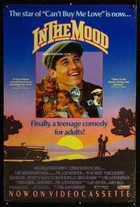 v171 IN THE MOOD video one-sheet movie poster '87 young Patrick Dempsey!