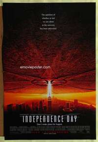 v173 INDEPENDENCE DAY DS advance style C one-sheet movie poster '96 cool!