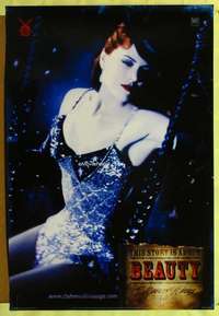 v237 MOULIN ROUGE DS int'l B teaser one-sheet movie poster '01 Nicole Kidman