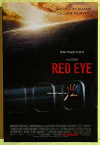 v286 RED EYE DS advance one-sheet movie poster '05Wes Craven,Rachel McAdams