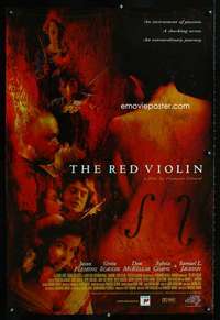 v287 RED VIOLIN DS one-sheet movie poster '98 Greta Scacchi, Jason Flemyng