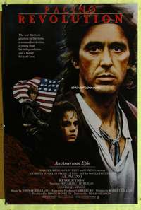 v294 REVOLUTION one-sheet movie poster '85 Al Pacino, Nastassja Kinski