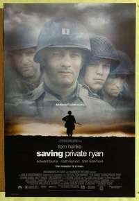 v307 SAVING PRIVATE RYAN SS one-sheet movie poster '98 Tom Hanks, Spielberg
