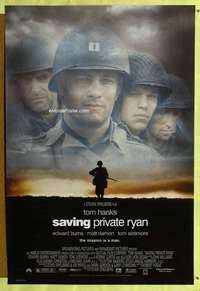 v306 SAVING PRIVATE RYAN DS one-sheet movie poster '98 Tom Hanks, Spielberg