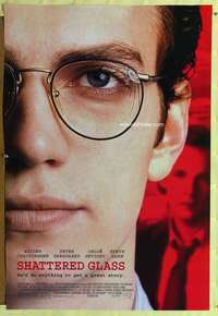 v313 SHATTERED GLASS DS one-sheet movie poster '03 Hayden Christensen