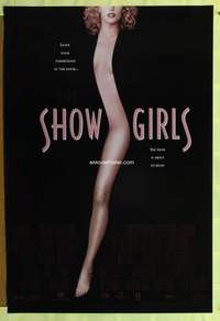 v317 SHOWGIRLS one-sheet movie poster '95 super sexy Elizabeth Berkley!