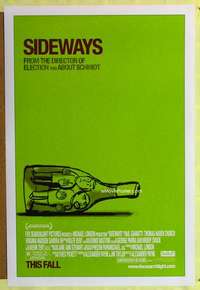 v320 SIDEWAYS DS advance one-sheet movie poster '04 Alexander Payne classic!