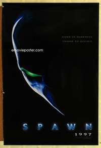 v333 SPAWN teaser one-sheet movie poster '97 from Todd McFarlane comic book!