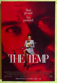 v354 TEMP DS advance one-sheet movie poster '93 Lara Flynn Boyle, Tim Hutton