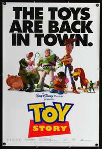 v368 TOY STORY DS one-sheet movie poster '95 the toys are back in town!