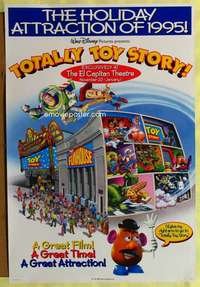 v369 TOTALLY TOY STORY 1sh '95 Disney & Pixar!