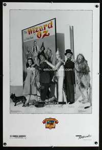 v394 WIZARD OF OZ video CHECK MEASURE one-sheet movie poster R89 cool different image!
