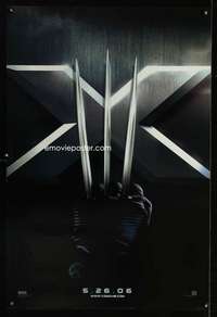 v398 X-MEN: THE LAST STAND DS style B teaser one-sheet movie poster '06