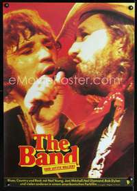 w129 LAST WALTZ East German movie poster '81 Scorsese, The Band!