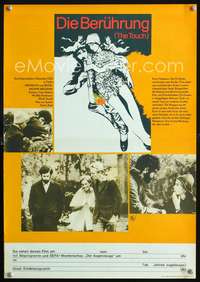 w125 TOUCH East German 16x22 movie poster '71 Ingmar Bergman