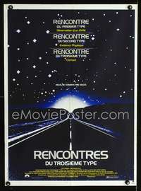 w234 CLOSE ENCOUNTERS OF THE THIRD KIND French 23x32 movie poster '77