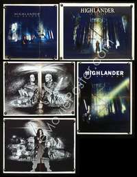 w222 HIGHLANDER 2 CONCEPT ART 5 French posters movie poster '91
