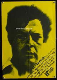 w030 STRANGER German 17x24 movie poster '68 Visconti, Mastroianni