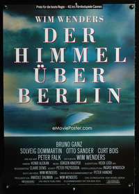 w078 WINGS OF DESIRE German movie poster '87 Wim Wenders fantasy!