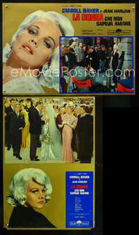w337 HARLOW 2 Italian photobusta movie posters '65 Carroll Baker