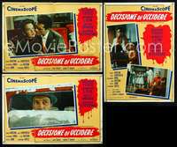 w314 INTENT TO KILL 3 Italian photobusta movie posters '59 Richard Todd
