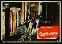 w369 ON THE WATERFRONT Italian 13x19 photobusta movie poster '54 Brando